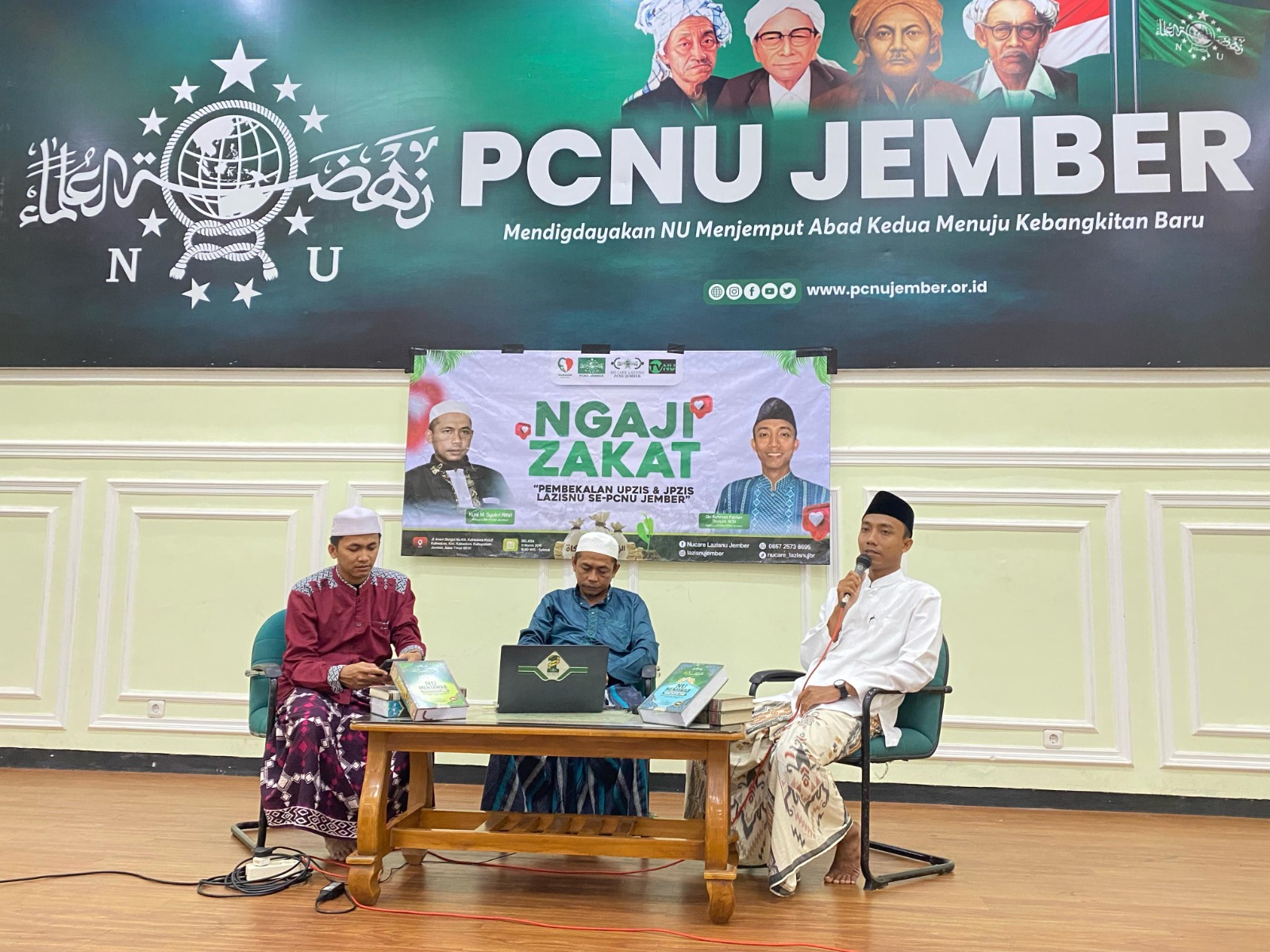 LAZISNU Bojong Studi Banding ke LAZISNU Wiradesa